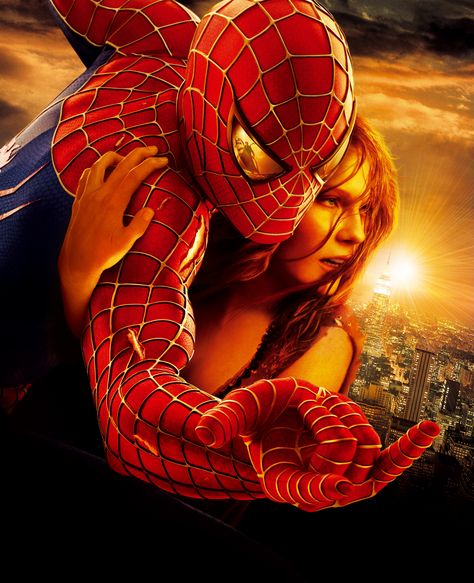 Spiderman 2 Wallpaper, Movie Poster Wallpaper, Spiderman Hd, Raimi Spiderman, Spiderman 2002, Spider Man Trilogy, Marvel Concept Art, Predator Alien Art, Geek Movies