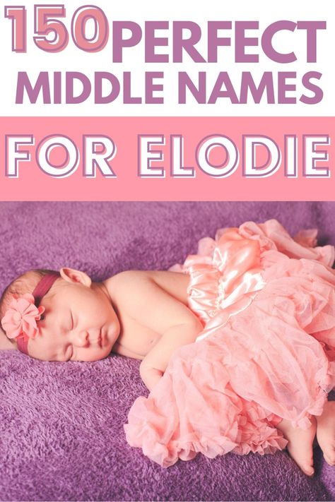 Middle names to go with Elodie as well as nicknames for Elodie and boys names to go with Elodie. Cool Middle Names, Old Fashioned Names, Boys Names, Spanish Names, Middle Names, Girls Names, Middle Name