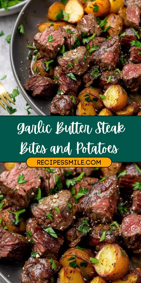 Quick Dinner Ideas For 2, Steak And Potatoes Meal Prep, Best Steak Dinner Recipes, Recipes With Strip Steak, Dinner Ideas With Beef Tips, Easy Beef Dinner Recipes For Two, Easy Meals For Couples, Steak Cubes Recipe Dinners, Simple Meat Recipes