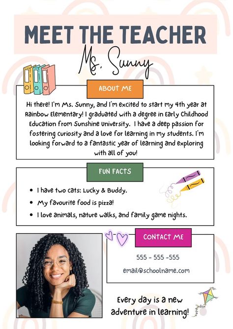 Meet The Teacher Template bundle, newsletter, open house, Boho classroom decor, back to school, editable Canva template, instant download Boho Classroom Decor, About Me Template, Meet The Teacher Template, Boho Classroom, Teacher Templates, Meet The Teacher, New Classroom, Early Childhood Education, The Teacher