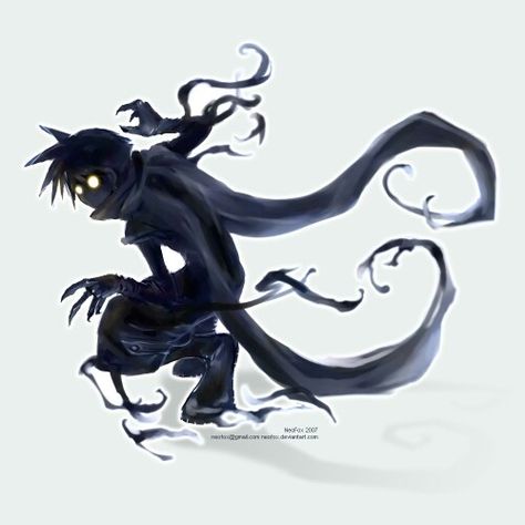 Anti Sora, Shadow Oc, Shadow Creatures, Shadow Monster, Kingdom Hearts Fanart, Kingdom Hearts Art, Glowing Eyes, Monster Concept Art, Dark Art Illustrations