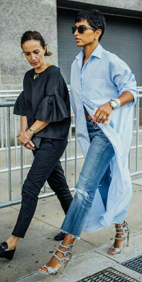 Looks Jeans, Look Jean, Mode Casual, Looks Street Style, Street Style Summer, Olivia Palermo, Street Style Inspiration, Cool Street Fashion, 가을 패션