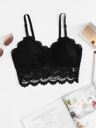 How To Wear Bralettes, Latest Bra, Women Bras, Body Top, Crop Top Outfits, Bra Women, Lace Overlay, Lace Bralette, Bra Lingerie