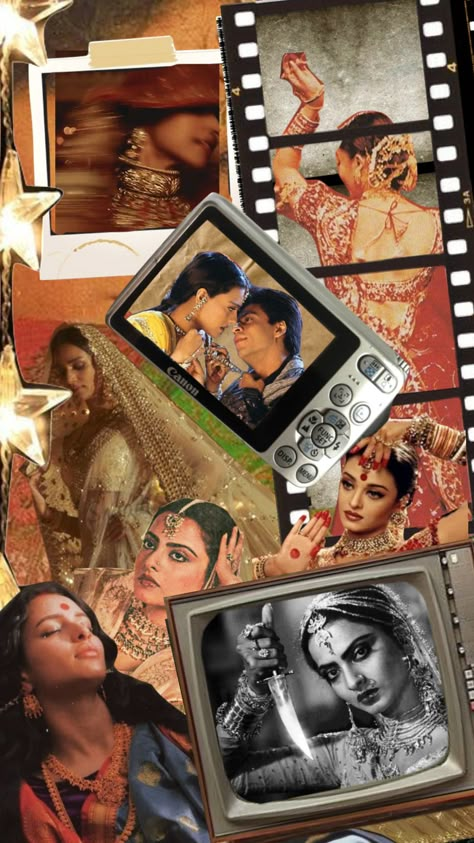 Desi Artwork, Bollywood Collage, Desi Collage, Nikita Core, Collages Aesthetic Vintage, Aesthetic Indian, Desi Humour, Blame Game, Vintage Bollywood Aesthetic