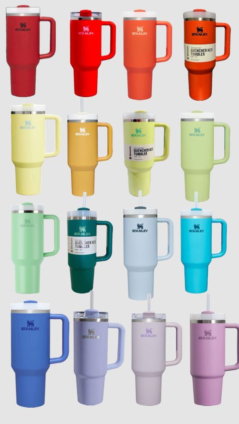 Stanley rainbow 🌈⚡️#stanley #rainbow Stanley Bottle, Cup Tumbler, Great Tattoos, Cute Cups, Stanley Cup, Things To Buy, Zodiac Sign, Things I Want, Trendy Outfits