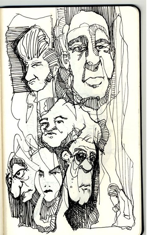 Character Sketchbook, Traditional Drawings, Creativity Ideas, Arte Doodle, Sketchbook Project, Pen Illustration, Sketchbook Ideas, Ink Drawings, Ink Sketch