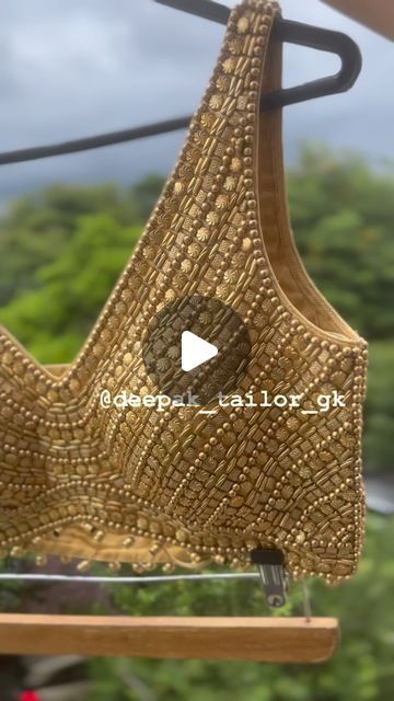 Golden Blouse Designs, Golden Blouse, Golden Colour, Golden Light, January 11, Golden Lights, Golden Color, Blouse Designs, On Instagram