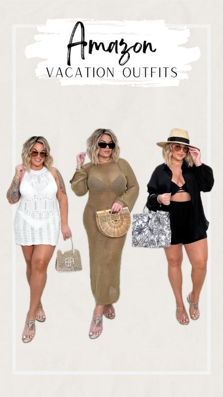 Resort Outfit Ideas Plus Size, Cabo San Lucas Outfits Plus Size, Punta Cana Outfits Plus Size, Bahamas Outfit Ideas Plus Size, Tulum Outfits Ideas Plus Size, Vacation Outfits Curvy, Miami Outfits Plus Size, Cancun Outfits Plus Size, Plus Size Vacation Outfits Beach