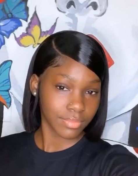 Bob With Swoop, Short Weave Hairstyles, Hair Threading, Barbie Hairstyle, Natural Hair Growth Tips, Quick Weave Hairstyles, Virgin Hair Wigs, Goddess Hairstyles, Quick Weave