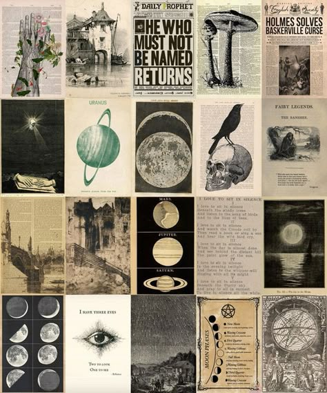 Vintage Aesthetic Wall Collage Kit, Dark Academia Decor, Vintage Astronomy Posters, Vintage Botanical Wall Art, 100 Jpgs Digital Prints - Etsy UK Sticker #sticker Stickers #stickers freesticker #freesticker freestickers #freestickers free download sticker #freedownloadsticker 12.384 Fairy Grunge Wall Collage, Wall Collage Dorm, Grunge Wall Collage, Astronomy Posters, Wall Posters Printables, Vintage Aesthetic Collage, Grunge Wall Art, Dark Academia Posters, Fairycore Decor