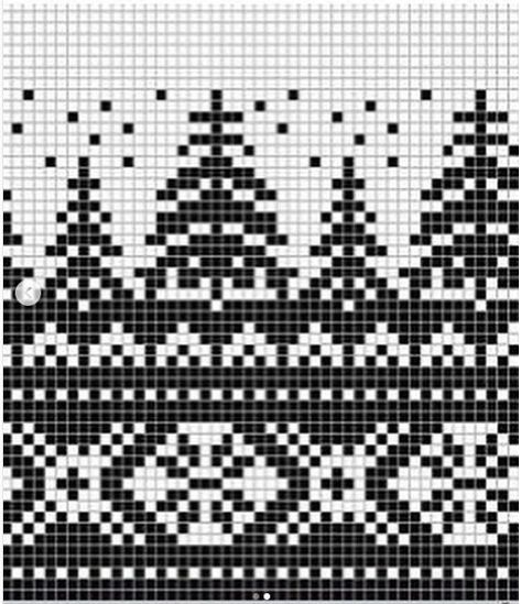 Colorwork Knitting Patterns, Fair Isle Chart, Fair Isle Knitting Patterns, Fair Isles, Colorwork Knitting, Pola Kristik, Crochet Tapestry, Fair Isle Knitting, Knit Stitch Patterns