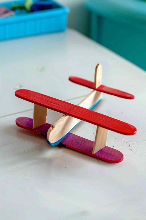 Crafts Sticks Ideas, Crafts With Popsicle Sticks Kids, Craft Using Popsicle Sticks, Arts And Crafts With Popsicle Sticks, Mini Popsicle Stick Crafts, Boys Arts And Crafts, Crafts For Kids With Popsicle Sticks, Kids Entertainment Ideas, Popsicle Stick Crafts Kids