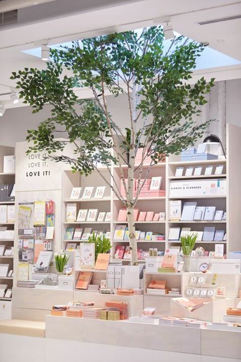 kikki.K open world-first concept store in Melbourne Pharmacy Design, Stationary Shop, Store Interiors, Retail Store Design, Retail Interior, Store Design Interior, Stationery Store, Kikki K, Retail Stores