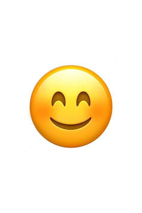 This emoji depicts a yellow face with a wide, closed-mouth smile and two small, closed eyes that are also smiling. The eyebrows are slightly raised, giving the impression of a happy and content expression. The overall appearance is friendly and cheerful. Emoji Happy Face, Happy And Content, Apple Emojis, Black Skulls Wallpaper, Emoji Stickers Iphone, Baking Logo Design, Ios Emoji, Hand Emoji, Panda Tattoo