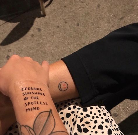 Cringey Tattoos, Eternal Sunshine Of The Spotless Mind Tattoo, Spotless Mind Tattoo, Eternal Sunshine Tattoo, Movie Quote Tattoos, Evermore Tattoo, Mind Tattoo, France Tattoo, Swan Tattoo