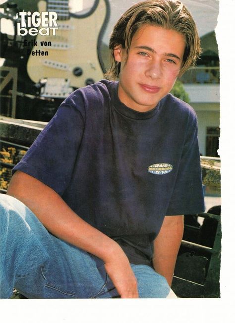 Erik Von Detten, Teen Magazines, Matthew Lawrence, Tiger Beat, Teen Magazine, That Day, Famous People, Beautiful People, Pin Up