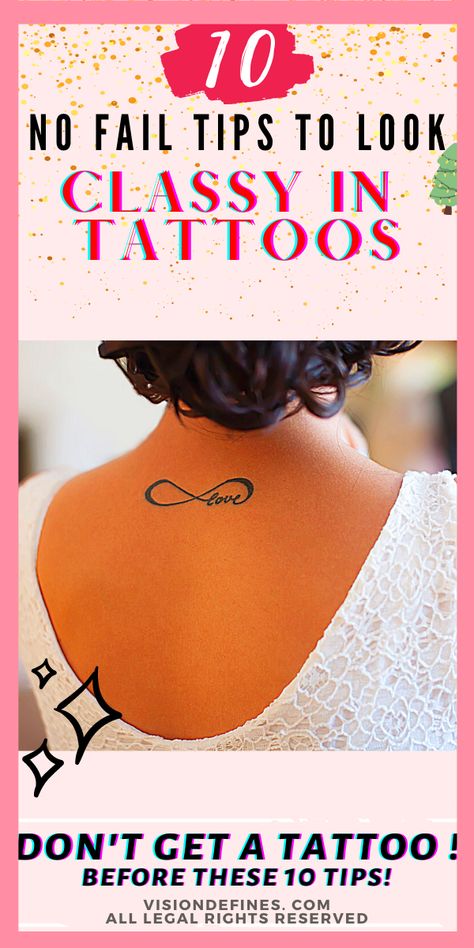 How to look classy & elegant in tattoos? tattoos can be really ladylike classy and timeless! All about looks elegant, graceful classy high class lady with tattoos! tattoo and styling tips &hacks for being elegant aesthetic woman woman being a tattoo lady. how to be an attractive lady etiquette manners #classylady #classytips #classytattoos #tattosforwomen #tattooideas Lady Etiquette, Feminine Tips, Classy Tattoos For Women, Think Tattoo, Female Tattoos, Etiquette And Manners, How To Be Graceful, Look Classy, Classy Tattoos