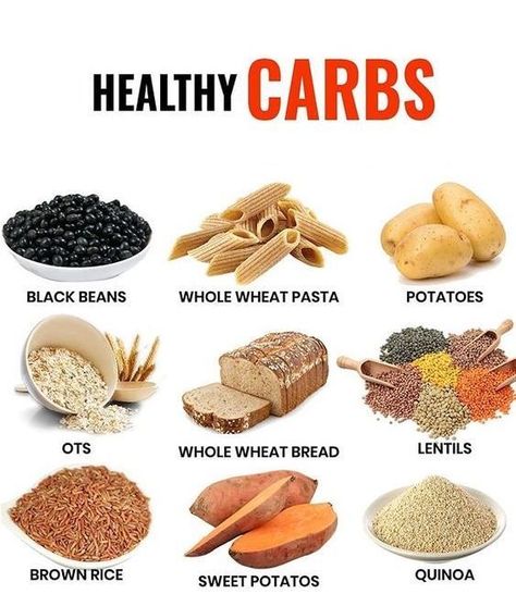 Good Carbs Bad Carbs, Good Carbs, Food Health Benefits, Healthy Carbs, Carbohydrates Food, Food Facts, Keto Snacks, Healthy Meal Prep, Health Healthy