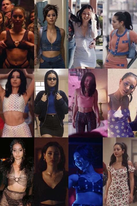 Maddies Outfits Euphoria, Euphoria Core Outfits, Maddie Birthday Euphoria, Maddie Perez Style, Maddie Dress Euphoria, Euphoria Formal Outfits, Maddie Looks Euphoria, Euphoria Cast Outfits, Maddie Perez Halloween Costume