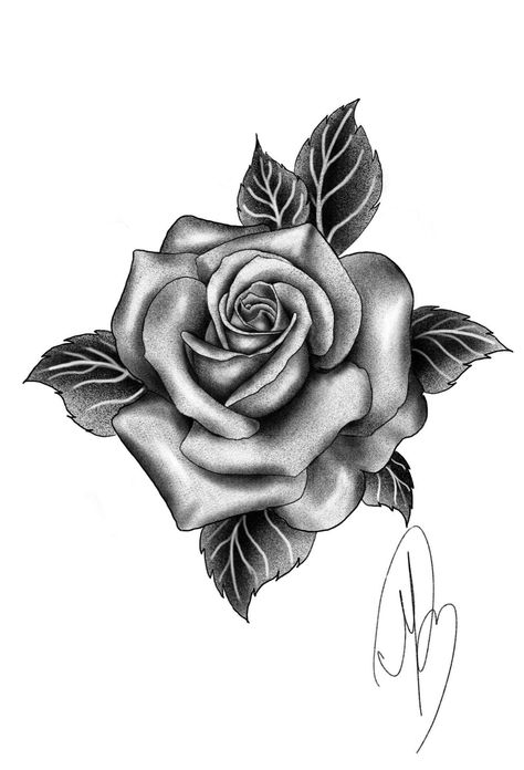 Rose Tattoo Stencil, Realistic Rose Tattoo, Rose Flower Tattoos, Rose Drawing Tattoo, Rose Tattoos For Men, Rose Sketch, Armband Tattoo Design, Black Rose Tattoos, Up Tattoo