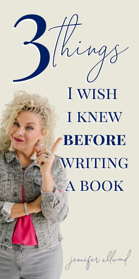 Are you thinking about publishing a book? *STOP!* Listen to this podcast first! Here are the three things you should know BEFORE writing your book. The book writing process is hard enough, doing these steps will make it easier and faster! Check this out, more business marketing tips, and the book 'Fear Is Not The Boss Of You' by Jennifer Allwood. #jenniferallwood #bookwriting #bookpublishing #writingprocess #howtowriteabook #howto Jennifer Allwood, Jennifer Todryk The Rambling Redhead, Twitter Tips, Christian Business, Business Education, I Wish I Knew, Short Inspirational Quotes, Inspirational Quotes About Love, Learning To Write