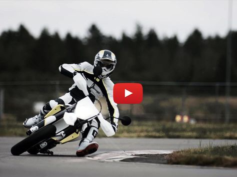 Husqvarna has released a video showing its new 701 Supermoto model in action. The new bike will be available in US dealerships in February 2016. Husqvarna 701 Supermoto, Supermoto Racing, Ktm 690, New Bike, Promo Videos, Race Track, A Video, Bike