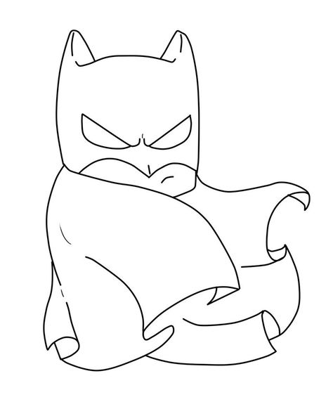 batman outline Batman cartoon picture gif - Clipartix Batman Outline, Batman Drawing Easy, Drawing Batman, Batman Free, Batman Coloring, Cute Batman, Outline Pictures, Batman Coloring Pages