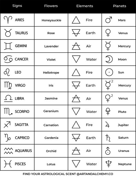 Alchemical Symbols Elements, Star Sign Elements, Hand Tattoos Astrology, Element Signs Tattoo, Zodiac Elements Symbols, Alchemy Chart, Capricorn Tattoo Elements, Gemini Zodiac Tattoos For Women, Element Zodiac Signs