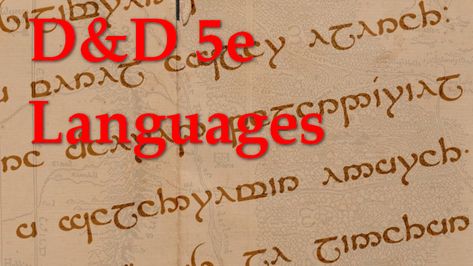 Dnd Languages List, Infernal Language Dnd, D&d Languages, Elf Races, Dnd Languages, Fairy Names, Secret Language, Dnd Maps, Character Sheets