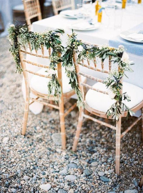 Relaxed beach wedding on the Greek isle of Serifos via Magnolia Rouge Colorful Greek Wedding, Grecian Wedding Decor, Greek God Wedding Theme, Greek Taverna Wedding, Rosemary Wedding Decor, Grecian Wedding Theme, Greek Engagement Party, Greek Beach Wedding, Greek Wedding Ideas