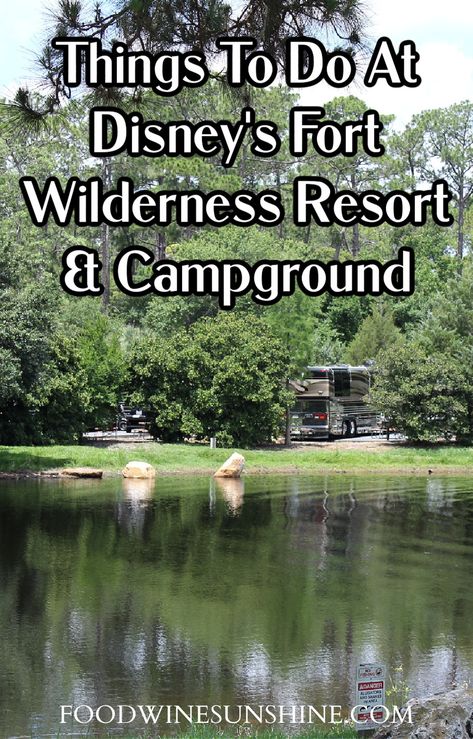 Best Things To Do at Disney's Fort Wilderness Resort and Campground | You don't have to stay at Disney's Fort Wilderness Resort and Campground to enjoy some of the best things to do at Disney's Fort Wilderness Resort and Campground. Check out all the things to do at Fort Wilderness, and then maybe you will decide to stay there too! #disney #camping #waltdisney #waltdisneyworld #florida #lovefl Disney Fort Wilderness, Fort Wilderness Campground, Best Disney World Resorts, Fort Wilderness Cabins, Disney Fort Wilderness Resort, Gelato In Italy, Disney World With Kids, Fort Wilderness Disney, Baby Vacation