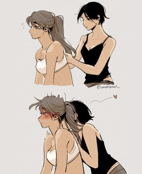 Haikyuu Genderbend, Haikyuu Funny, Haikyuu Ships, Fandom Funny, Haikyuu Manga, Haikyuu Fanart, Gay Art, Anime Ships, Drawing Reference Poses