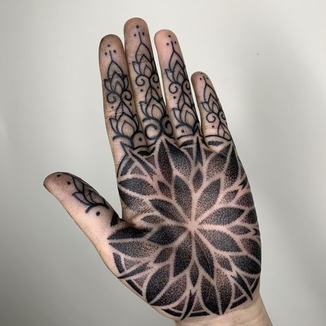 Hand Palm Tattoos, Palm Tattoo, Toe Tattoos, Cool Wrist Tattoos, Palm Tattoos, Explore Tattoo, Hand Palm, Flower Tattoo Arm, Spooky Tattoos