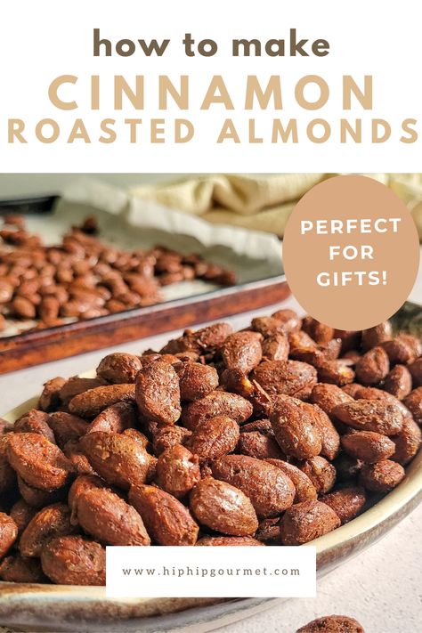 tray of almonds in the background, bowl of almonds in the front Cinnamon Snacks, Candy Almonds, Candy Almonds Recipe, Cinnamon Snack, Cinnamon Roasted Almonds, Almonds Recipe, Almond Roca, Candied Almonds, Cinnamon Toast Crunch