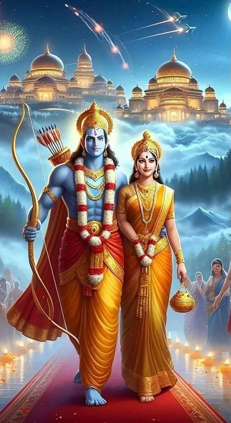 Ram Images Hd, Ram Sita Image, Ram Ayodhya, Ram Pic, Shree Ram Photos, Ganesha Art Illustration, Ram Ji Photo, Ram Siya, Ram Sita Photo