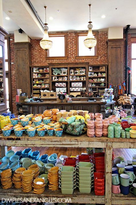 A Tour of The Pioneer Woman Mercantile in Pawhuska, Oklahoma Pioneer Woman Kitchen Ideas Diy, Pioneer Woman Kitchen Ideas, Pioneer Woman Decor, Pawhuska Oklahoma, Pioneer Woman Mercantile, Mercantile Store, Pioneer Woman Dishes, Dimples And Tangles, Pioneer Woman Kitchen Decor