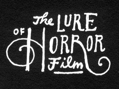 The Lure of Horror by Jon Contino via dribbble Spooky Letters, Jon Contino, Horror Genre, Unique Lettering, Horror Font, Business Branding Inspiration, Design Studio Logo, Best Fonts, Catty Noir