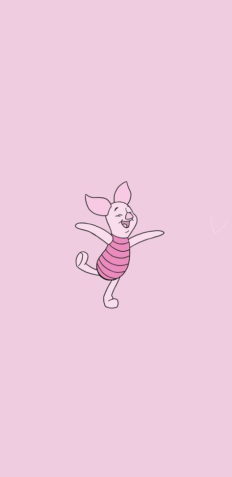 Piglet Wallpaper Aesthetic, Piglet Background, Piglet Wallpaper Iphone, Pink Disney Characters, Pink Disney Wallpaper, Piglet Aesthetic, Disney Pink Aesthetic, Pink Disney Aesthetic, Ipad Wallpaper Aesthetic Pink