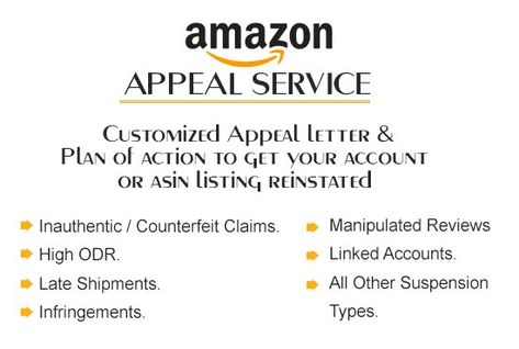 I maybe new on Fiverr but I have been providing Amazon Account reinstatement services for 3 and a half year now. I have a BS-IT degree and over 6 years of writing experience and 3 years of E-commerce experience. I specialize in writing appeal letter (plans of action) for suspended Amazon accounts and ASIN(s)/Listing(s). I can provide all other services related to Amazon FBA e.g. Product research, sourcing, account management, shipment, reinstatement of suspensions etc. This mean I can provide A Art Workout, Appeal Letter, Amazon Account, Product Research, Account Management, Ebay Account, Etsy Seo, Empower Yourself, Legal Documents