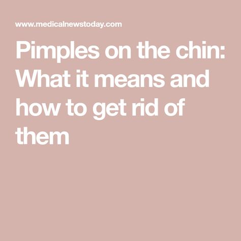 Pimples on the chin: What it means and how to get rid of them Chin Pimples Meaning, Pimple Meaning, Reasons For Pimples, Small Pimples, Aesthetic Dermatology, Prevent Pimples, Prevent Ingrown Hairs, How To Get Rid Of Pimples, Benzoyl Peroxide