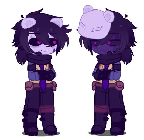 Afton Family Gacha, Gacha Club Fnaf, Fnaf Designs, Fnaf Gacha Club, Fnaf Ocs, Afton Gacha, Fnaf Afton Family, Gacha Design, Gacha Designs