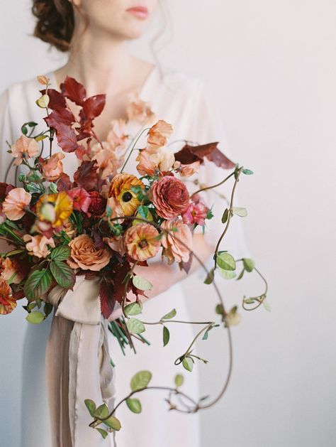 Fall Bridal Bouquet, Moody Autumn, Earth Tone Wedding, Blush Bridal Bouquet, Jessica White, Silk Bridal Bouquet, Bridal Bouquet Pink, Blush Bouquet, Bridal Bouquet Fall