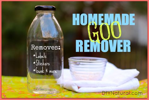 Homemade Natural Adhesive and Goo Remover Homemade Goo Gone, Goo Gone, Adhesive Remover, Clean Baking Pans, Cleaning Painted Walls, Sticker Removal, Deep Cleaning Tips, Cleaners Homemade, Clean Dishwasher