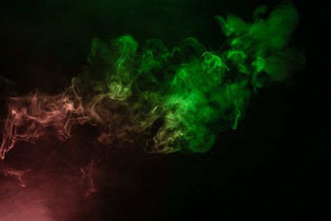 Green and pink steam on a black backgrou... | Premium Photo #Freepik #photo #background #abstract #texture #green Pink Black Background, Deep Green Background, Stylish Photo, Stylish Photo Pose, Abstract Texture, Background Abstract, Photo Pose, Green And Pink, Photo Background