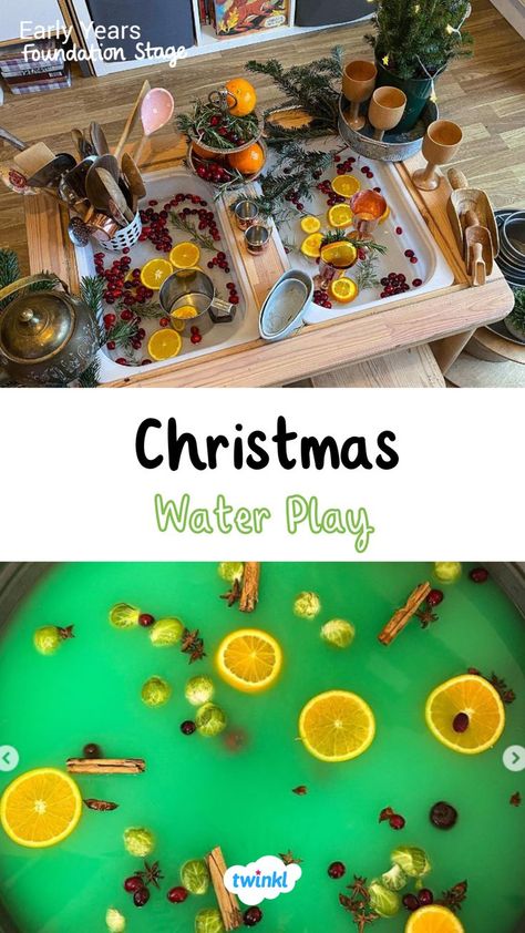 Check out these lovely christmas themed water trays! A great christmas activity for young children. Explore christmas sensory play with babies. Click for more christmas play ideas! Special thanks to @learning_play_and_wonder @mamasden Christmas Play Ideas, Baby Christmas Activities, Christmas Sensory Play, Christmas Activity Ideas, Water Play Ideas, Christmas Sensory, Christmas Activities For Toddlers, Christmas Learning, Preschool Christmas Activities