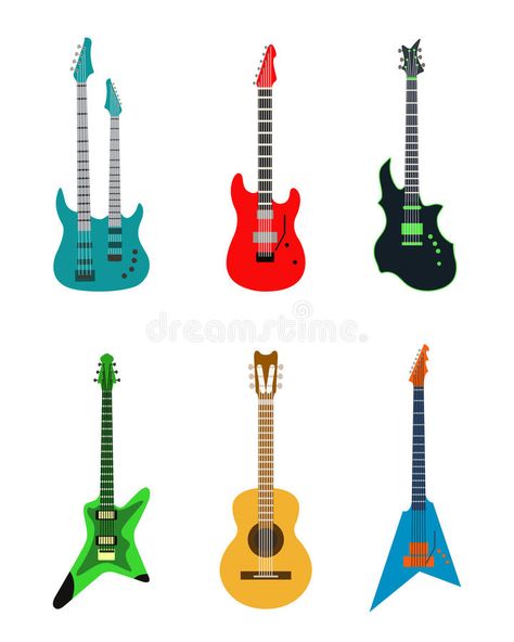 Guitar Outline, Retro Guitar, Icon Game, Inspired Images, Guitar Vector, Free Illustration, Miniature Crafts, Acoustic Electric Guitar, Music Wallpaper