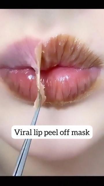 #NaturalRemediesToCureACold How To Get Rid Of Dark Lips Remedies, Peel Of Mask At Home, Darklips Remedies, Viral Lip Peel Off Mask, How To Get Rid Of Dark Lips, Lip Peel Off Mask, Peel Off Lip Mask, Lip Mask For Pink Lips, Dark Lips Remedy