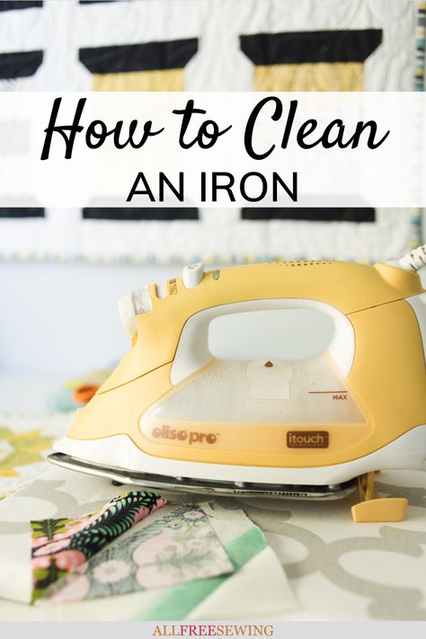 Clean An Iron Plate, Cleaning Iron Plate, Clean An Iron, Sewing Jeans, Room Hacks, Clean Plates, Washing Soda, Sewing Machine Feet, Iron Plate