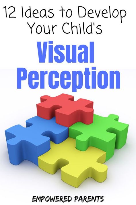 Visual perception is an important skill needed in order to learn to read, write and do mathematics. Find out how visual perceptual skills can be developed in your preschooler through fun games and activities. School Readiness Activities, Perceptual Activities, Visual Motor Activities, Visual Therapy, Visual Perceptual Activities, Visual Perception Activities, Visual Processing, Occupational Therapy Activities, Pediatric Occupational Therapy