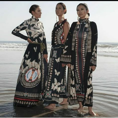 Navajo Dress, Indigenous Fashion, Navajo Women, Fashion Designer Studio, Indigenous Women, Graphic Floral, Lady L, Fashion Cover, Traditional Wear